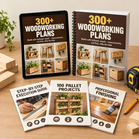 Scrap Wood Workshop — 300+ Woodworking Plans