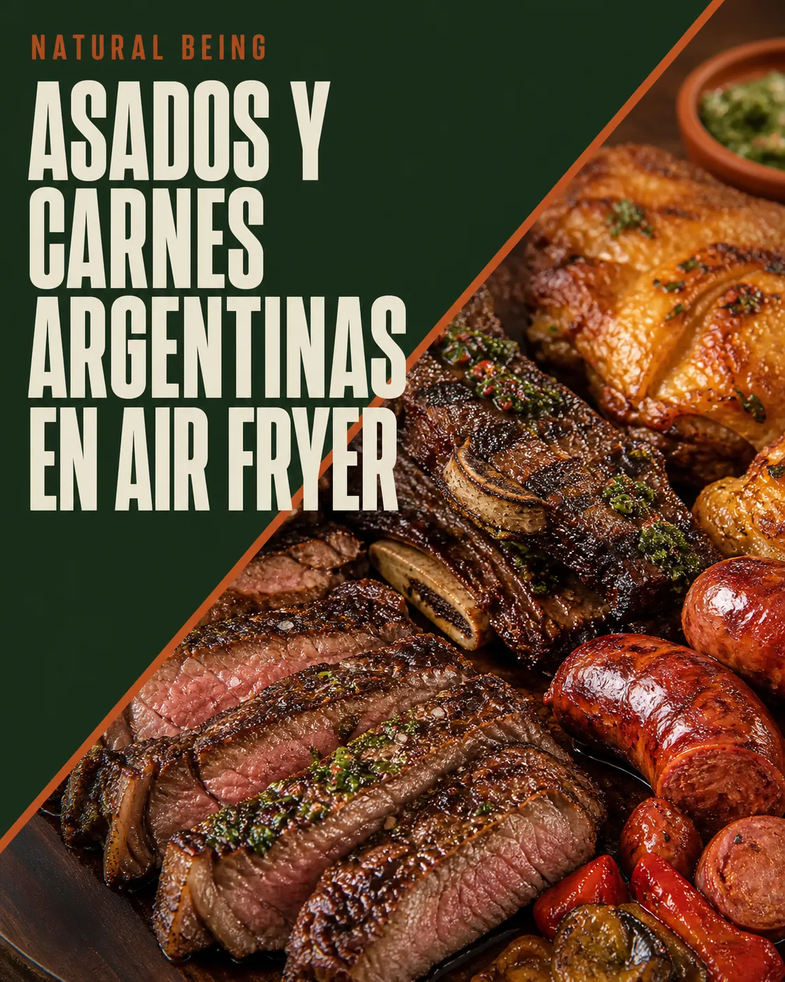 Asados y carnes argentinas en Air Fryer