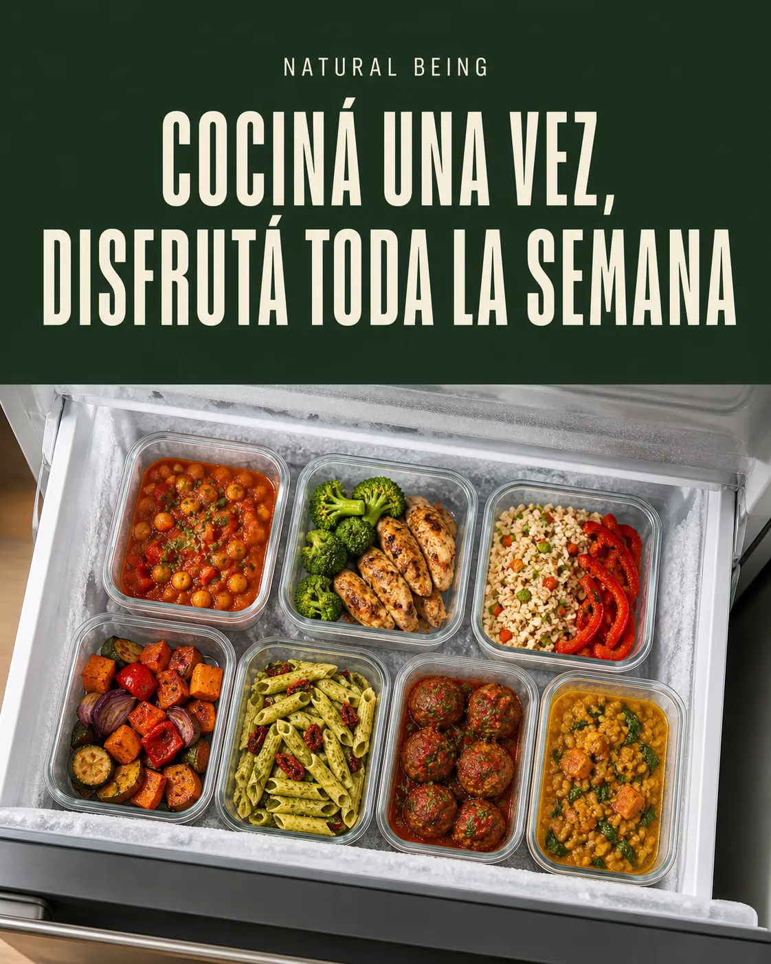 Cociná una vez, disfrutá toda la semana