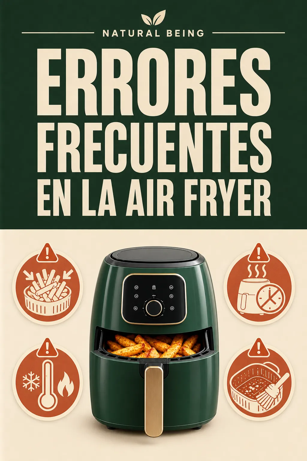 Errores frecuentes en la Air Fryer
