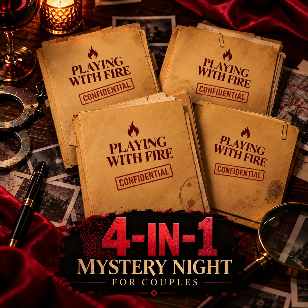 4-in-1 Mystery Night for Couples