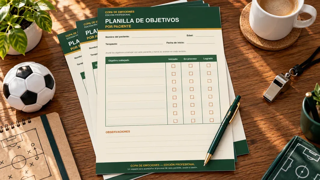 Planilla de Objetivos por Paciente