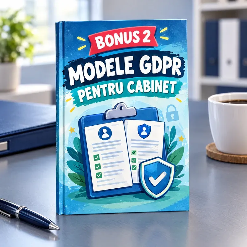 Modele de documente GDPR pentru cabinet