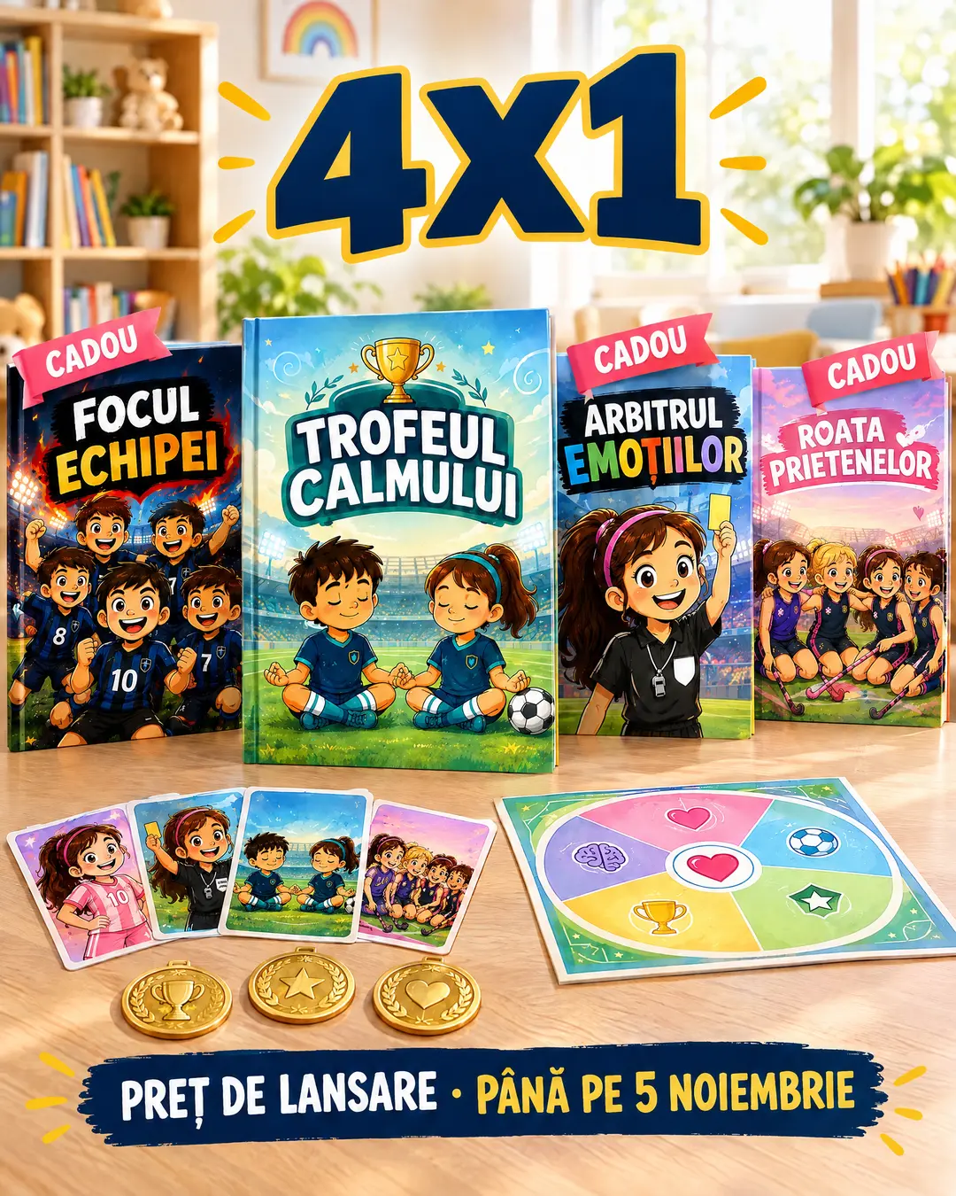 Cupa Emoțiilor — Ediția Esențială (4 jocuri)