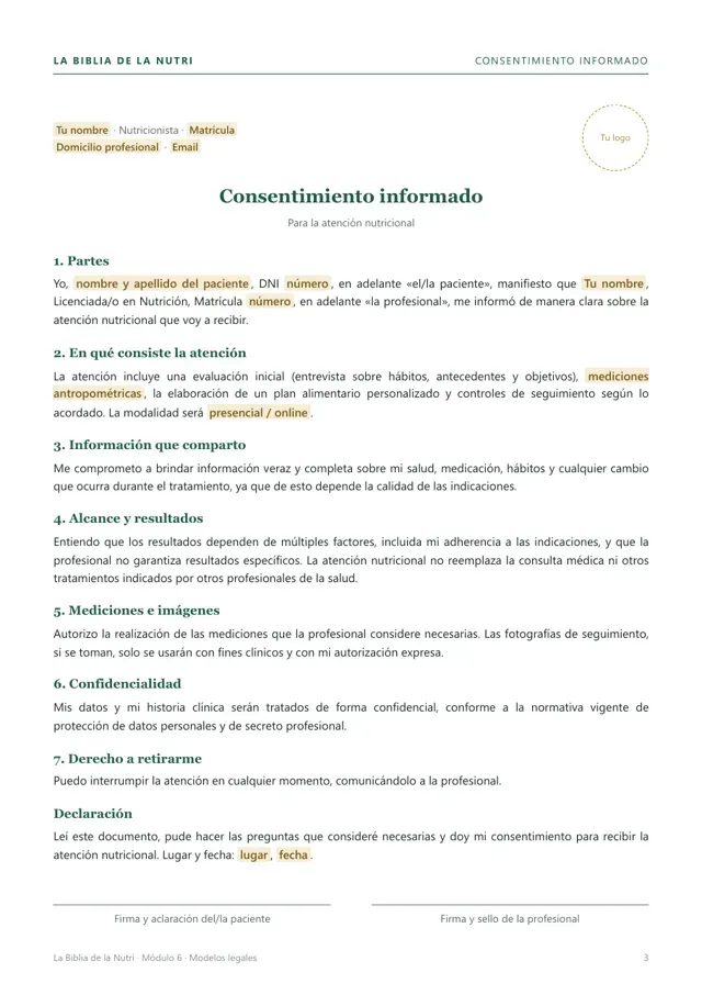 Consentimiento informado