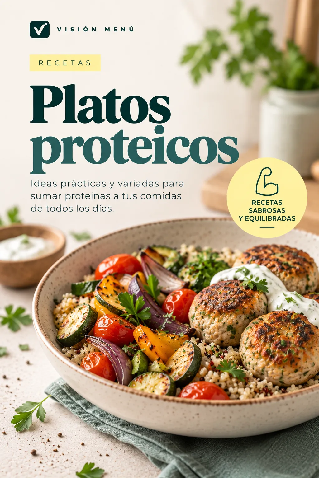 Recetario Platos proteicos