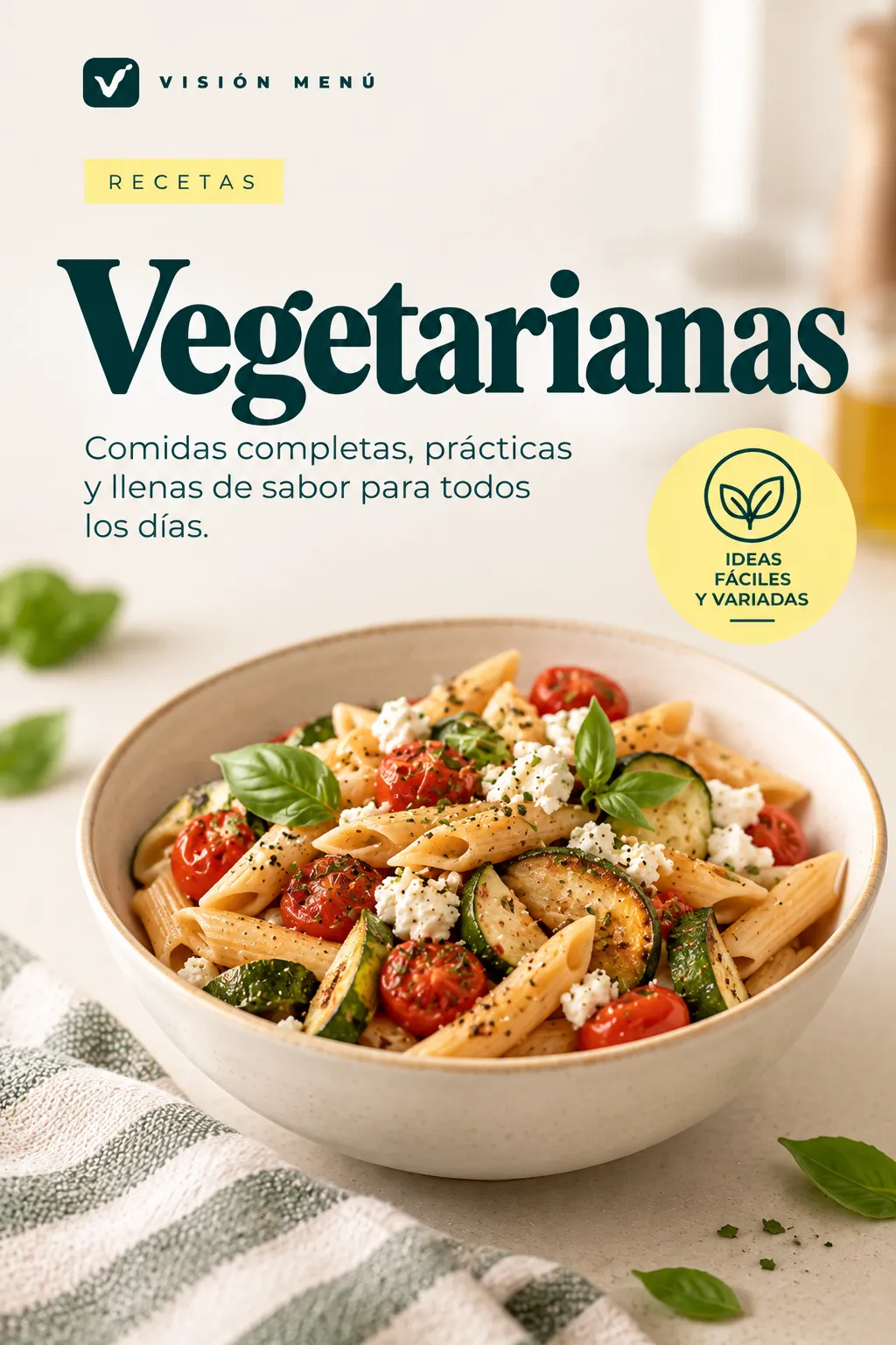 Recetario Recetas vegetarianas
