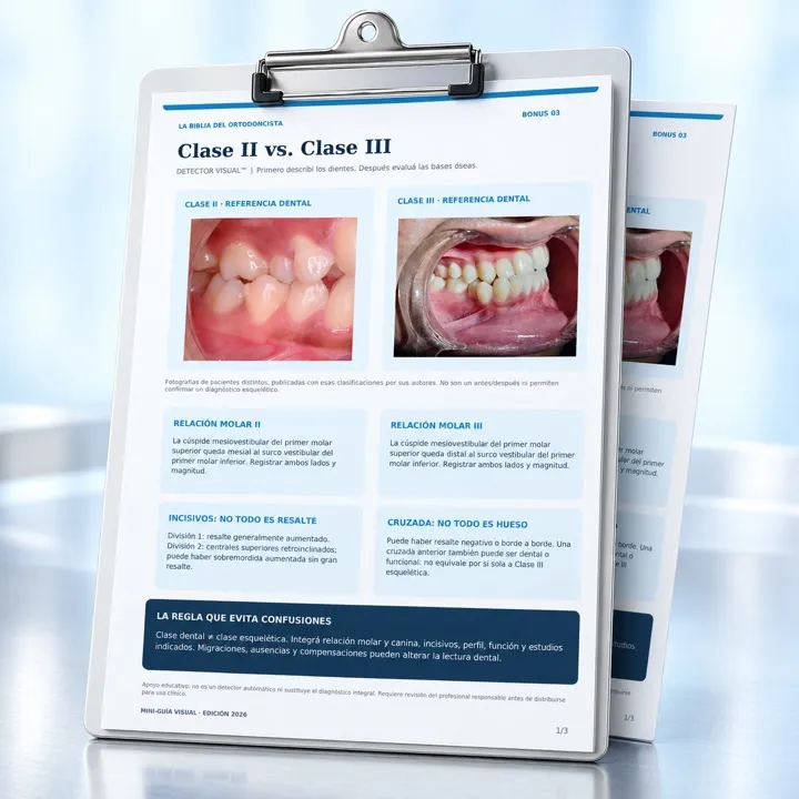 Detector visual Clase II versus Clase III