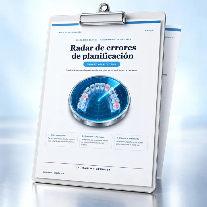 Radar de errores de planificación