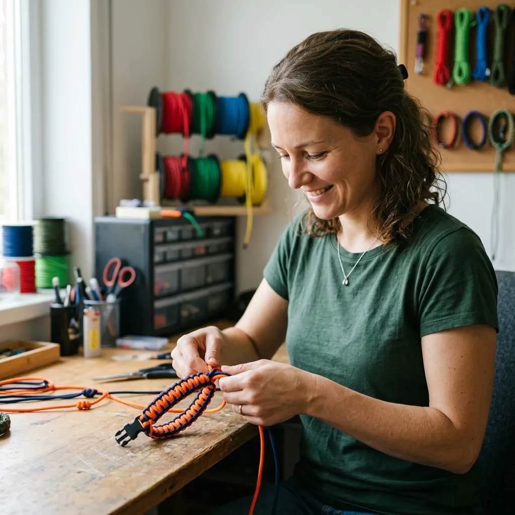 Valen, artesana del paracord