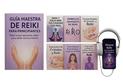 Pack de Reiki para principiantes: Todo lo que necesitás saber para sanar con tus manos