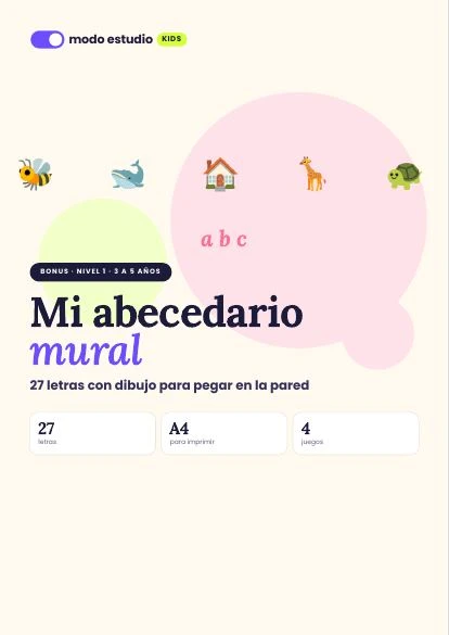 Abecedario mural