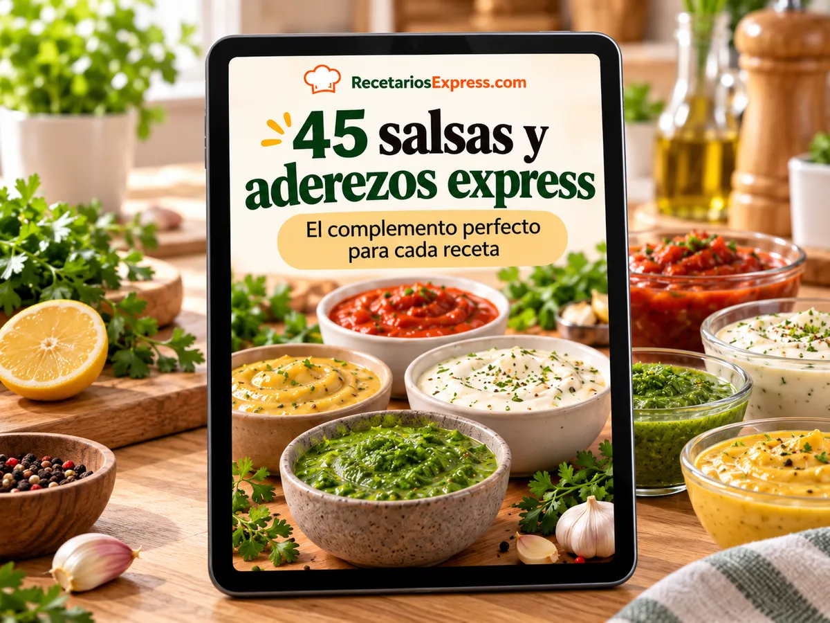 45 salsas y aderezos express