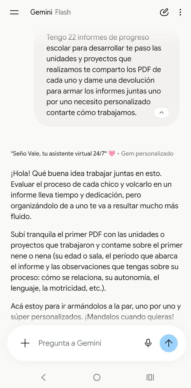 Captura del chat con el Asistente de IA 4