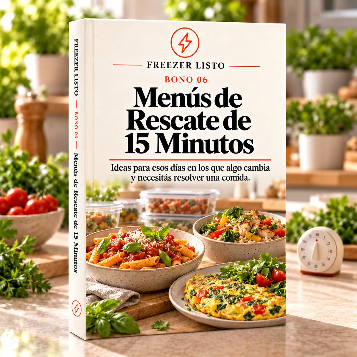 Menús de Rescate de 15 Minutos