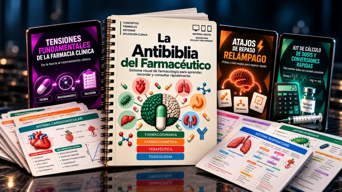 Mockup de La Antibiblia del Farmacéutico