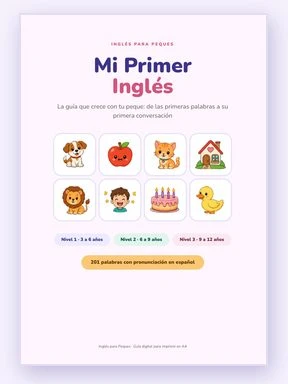 Mi Primer Inglés
