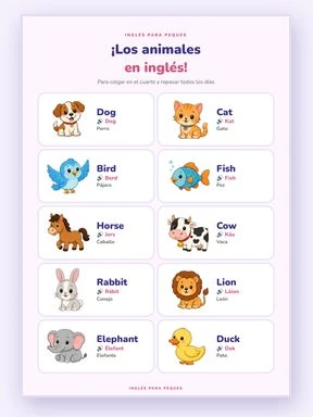 Mi Póster de Animales