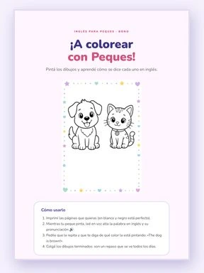 ¡A Colorear con Peques!