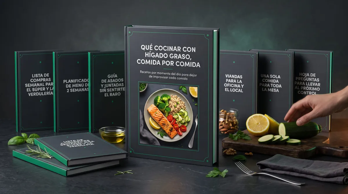 QUÉ COCINAR CON HÍGADO GRASO, COMIDA POR COMIDA
