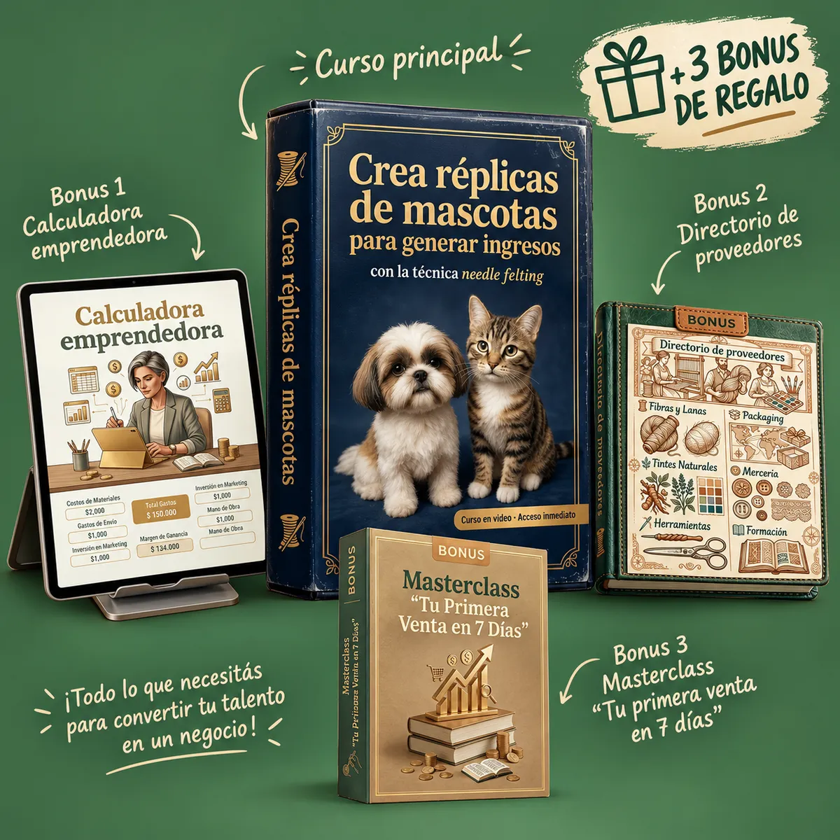 Negocio de Lana — Todo incluido