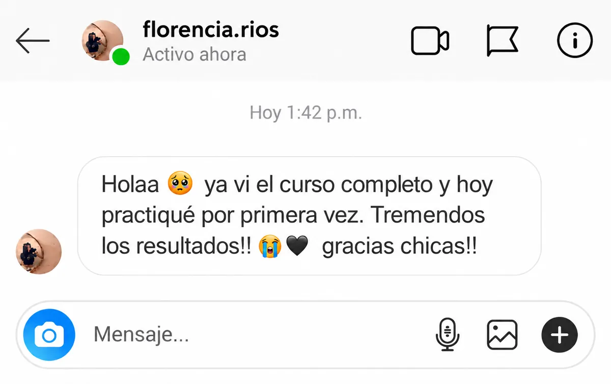 Testimonio de alumna MUSE